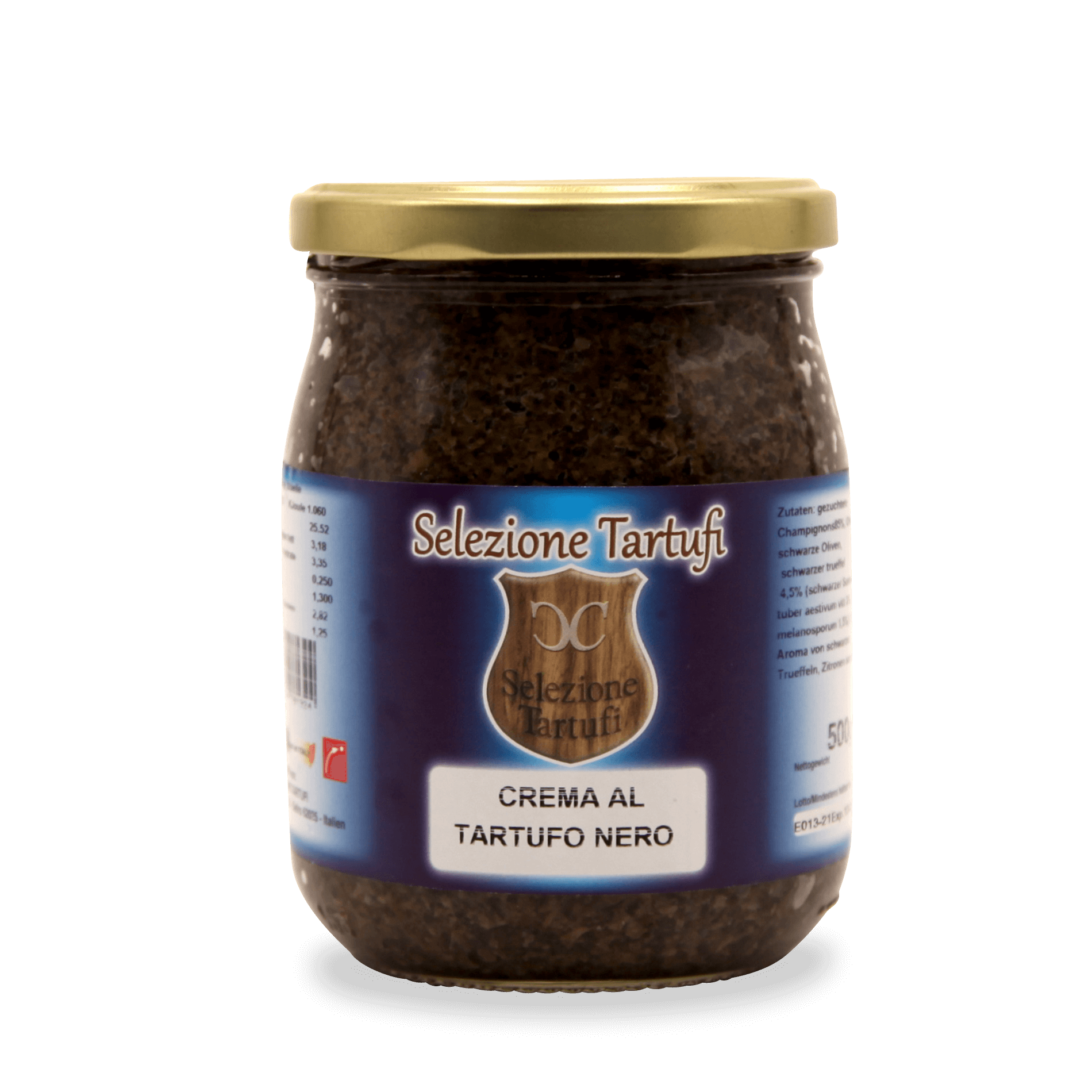 Schwarze Trüffelcreme 'Selezione Tartufi'