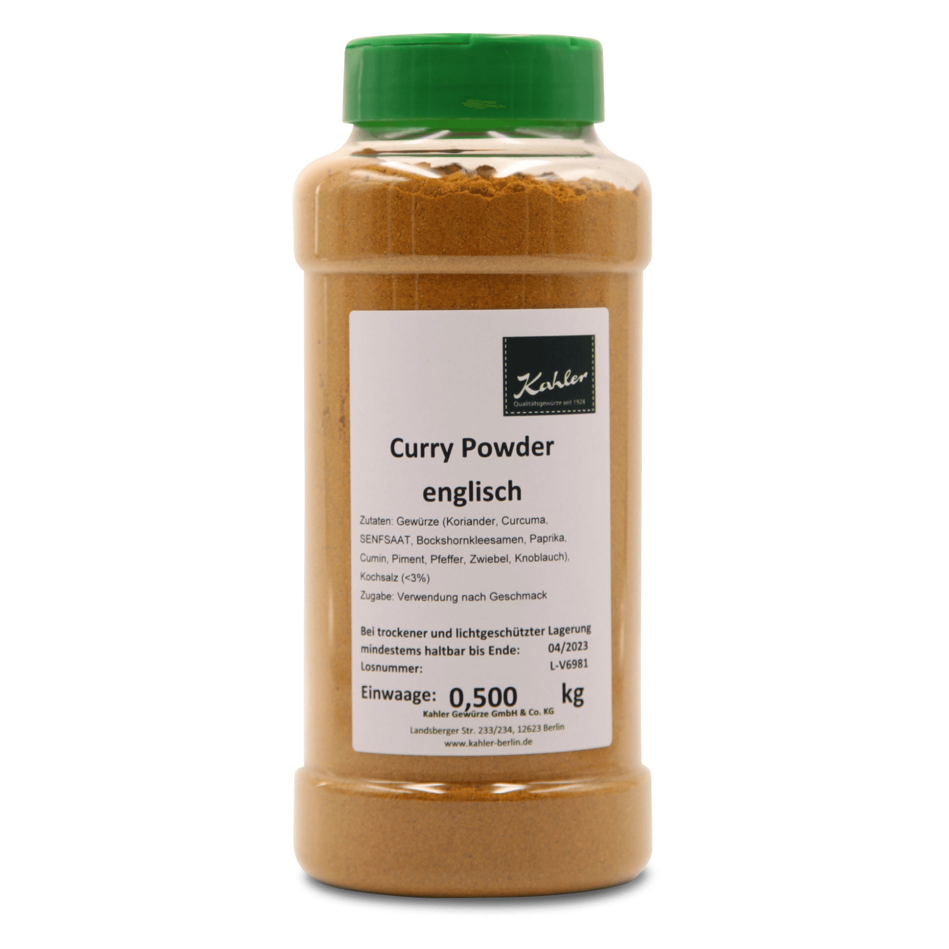 Currypulver 'Typ Englisch'