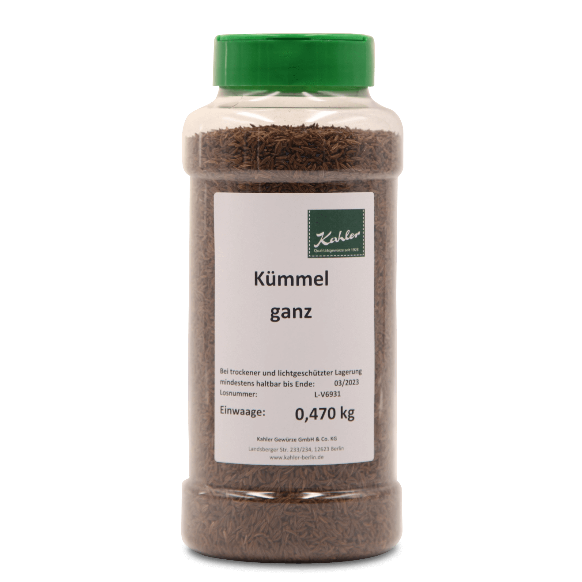 Kümmel 'ganz'
