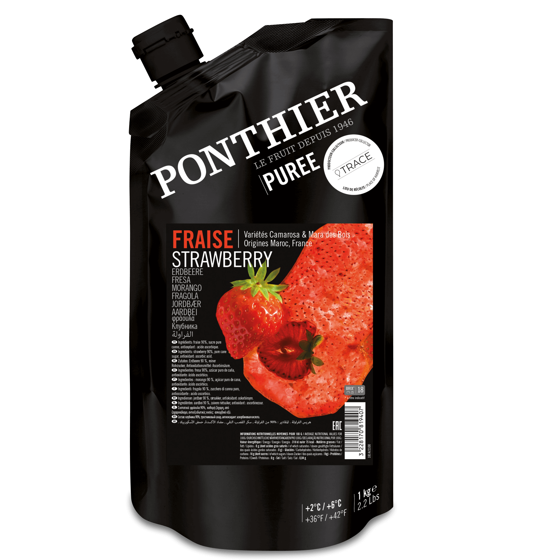 Fruchtpüree 'Erdbeere'