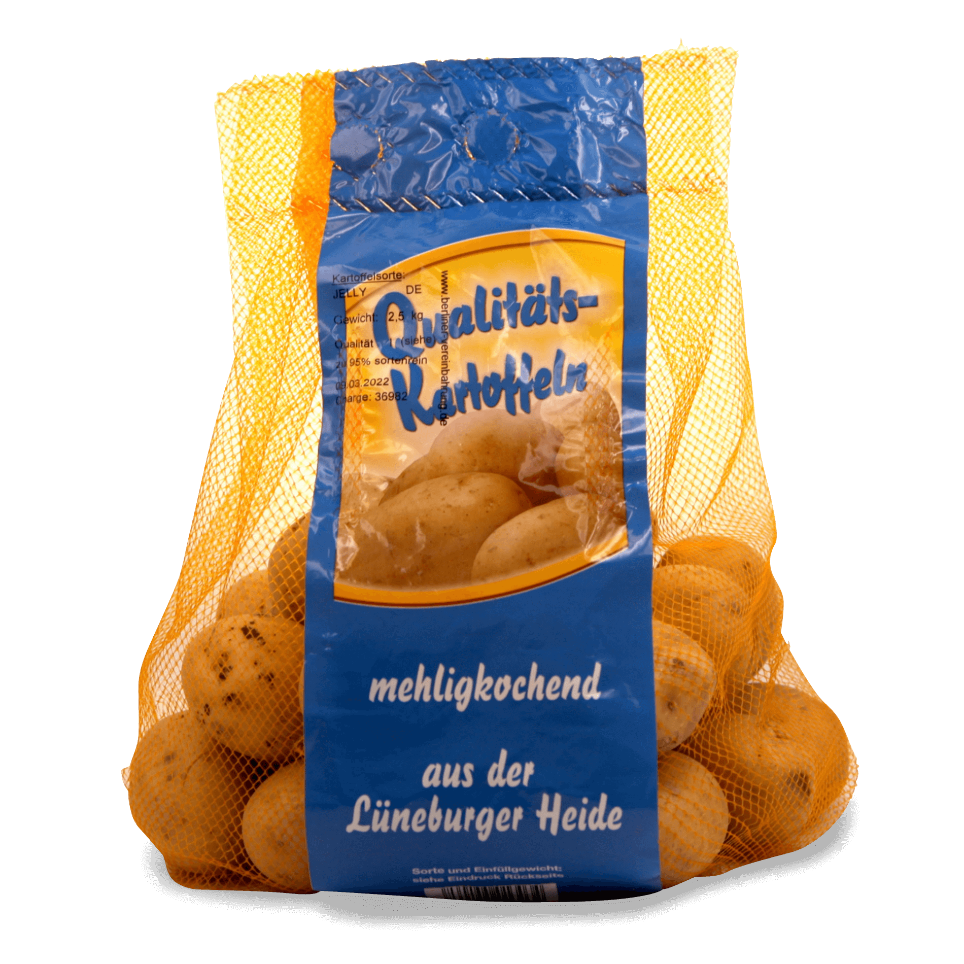 Kartoffeln 'blaues Netz' (mehligkochend)