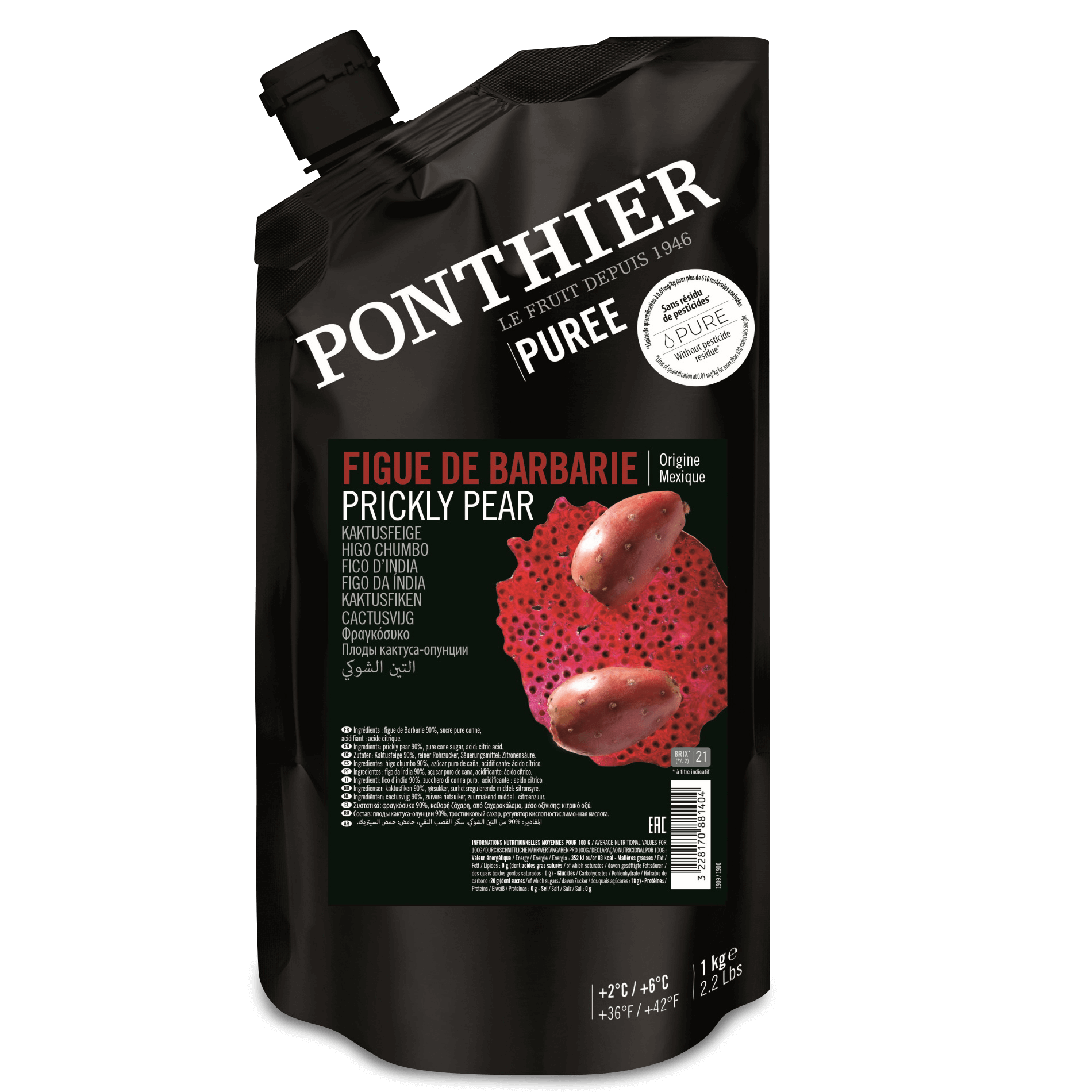 Fruchtpüree 'Kaktusfeige'